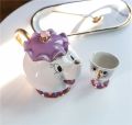 Disney Teapot Cute Cartoon Beauty And The Beast Coffee Pots Mug Mrs Potts Chip Cup Tea Cup Pots One Tea Sets Droshipping. 