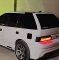Cultus Back Reborn Body Kit modified -easy to install in any car original fiber. 