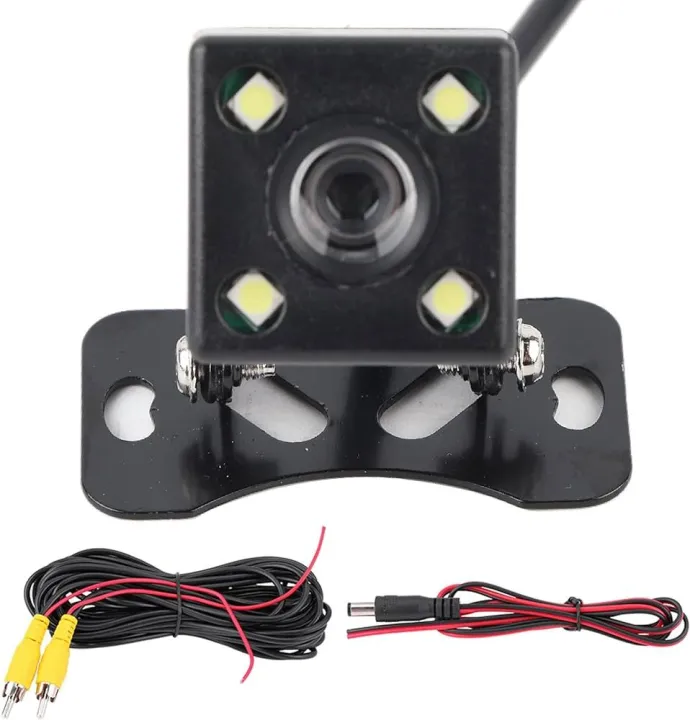 4 LED Night Vision Car Reverse Backup Rear View Camera | Daraz.com.bd