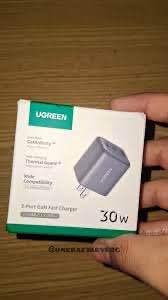 UGREEN%2055537%20GaN%2030W%203%20Ports%20USB-C%20Fast%20Charger%20Adapter%20Compatible%20with%20iPhone%2016/15%20Pro%20Max%20-%20Image%203