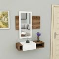 Wall mounted Dressing table with mirror. 