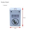 Ultrasonic Insect Repellent Home Indoor Electronic Pest Rodent Repeller Mouse Mosquito Insect  Pest Control Device EU / USA Plug. 