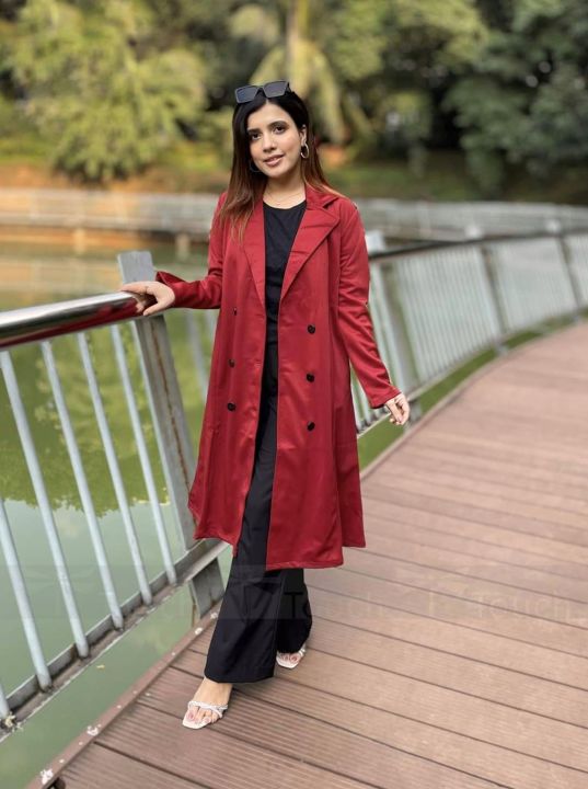 best quality over coat Be a winter fashionista