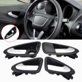 Hight Quality New Inner Interior Car Door Handle Matte Silver For Seat Ibiza 2009-2017 6J1837113A. 