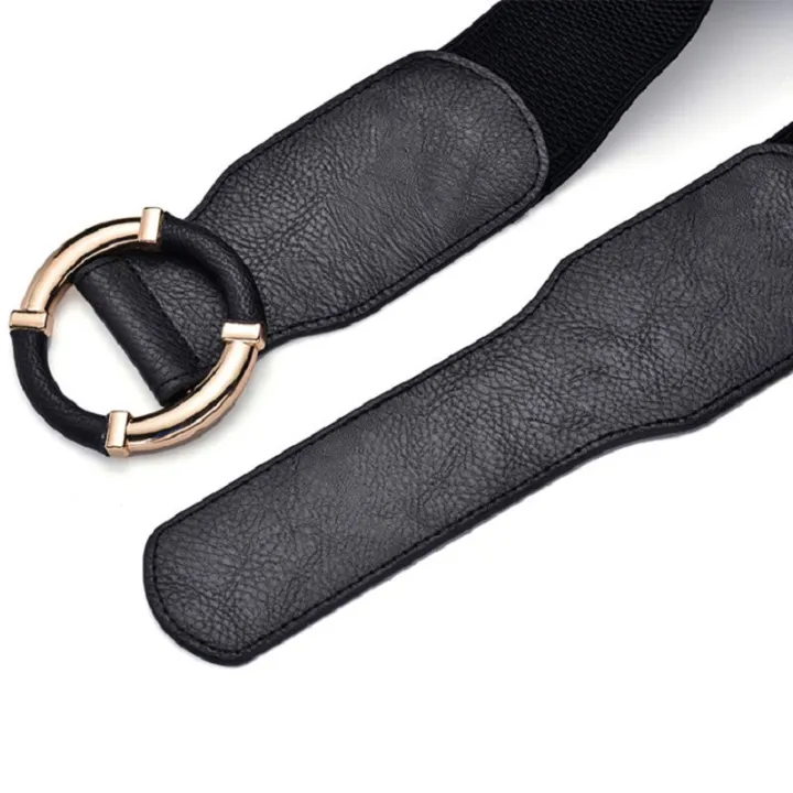 Women's%20Elastic%20Belt%20Corset%20Women%20Waist%20Belts%20Trend%20Gold%20Circle%20Buckle%20Waistband%20High%20Quality%20Stretch%20Wide%20Black%20Belt%20DT072%20-%20Image%206