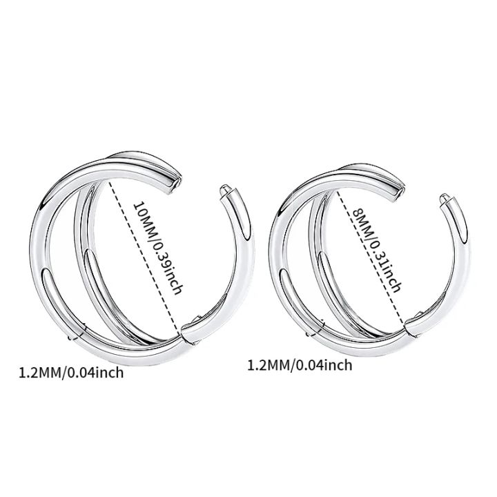 Double%20Septum%20Rings%20Nose%20Rings%20Hoops%20Cartilage%20Hoop%20Earring%20Piercing%20Nose%20Open%20Stacked%20Hoop%20Nose%20Rings%2016G%2018G%2020G%206/8/10mm%20-%20Image%206