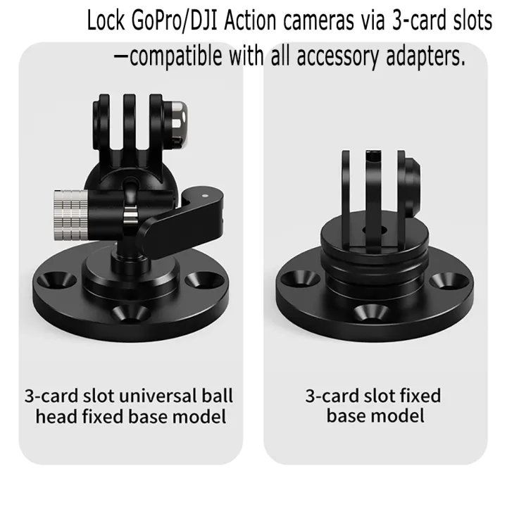 Wall%20Mount%201/4%203/8%20M6%20Thread%20Fixed%20Plate%2017mm%20Ball%20Head%20Adapter%20for%20%20Camping%20Light%20Stand%20Projector%20Holder%20Monitor%20Bracket%20-%20Image%202