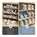 Shoe Slots Organizer, Adjustable Stacker Storage Space Saver, Double Deck Holder for Closet Organizatio.