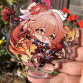 Honkai: Star Rail HuoHuo Topaz Yinzhi Jingliu Guinaifen Figure Anime Game Cosplay Accessories Badge Stand Plate Prop. 