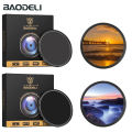 BAODELI Nd 64 1000 Filter 49 52 55 58 62 67 72 77 82 Mm For Camera Canon Lens M50 600d Nikon D3200 D3500 D5100 D5600 Sony A6000. 