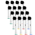 Replacement Toothbrush Heads For Oral B Braun Electric Toothbrushes, Black Bamboo-Charcoal Infused Bristles Refills For Oralb.