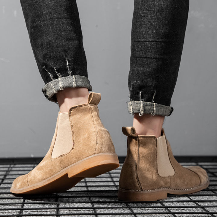 Men%20Suede%20Leather%20Chelsea%20Boots%20British%20Style%20Pointed-toe%20Dress%20Boots%20Outdoor%20Comortable%20Non%20Slip%20Mens%20Ankle%20Boots%20-%20Image%206