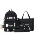 Student Cartoon Schoolbag Girls Forest Simple Large Capacity Children Backpack Solid Color Spine Protection Korean Waterproof. 