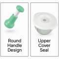 Hand Pat Food Processor Eater / Chopper Cutter / Handheld Vegetable Chopper/Mincer/Mixer/Blender to Chop Fruits Onions/Fresh Meat/Ginger/Herbs/Garlics. 