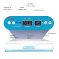 120 Egg Incubator Large, Egg Incubator with Automatic Egg Turning and Humidity Control, Poultry Hatcher with Digital Display [ New Upgrade ], for Chicken, Duck, Goose, Quail Eggs. 