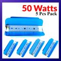 5Pcs 50 Watt LED Flood Light Water Proof Outdoor LED Spotlight AC 220V (White). 