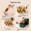 Air Fryer Special Grill Round Hanging Skewers Rack Home Kitchen Outdoor Stainless Steel Grill. 