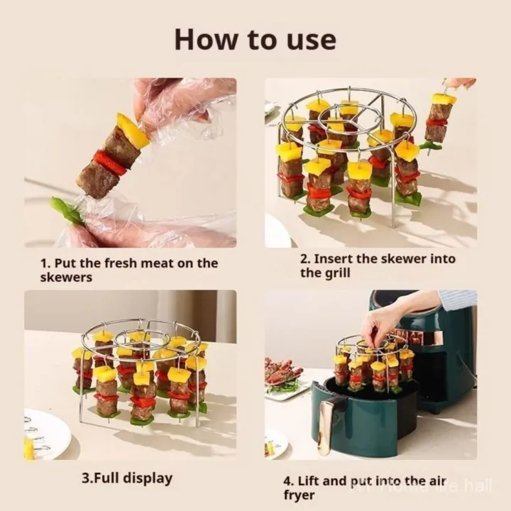 Air%20Fryer%20Special%20Grill%20Round%20Hanging%20Skewers%20Rack%20Home%20Kitchen%20Outdoor%20Stainless%20Steel%20Grill%20-%20Image%205