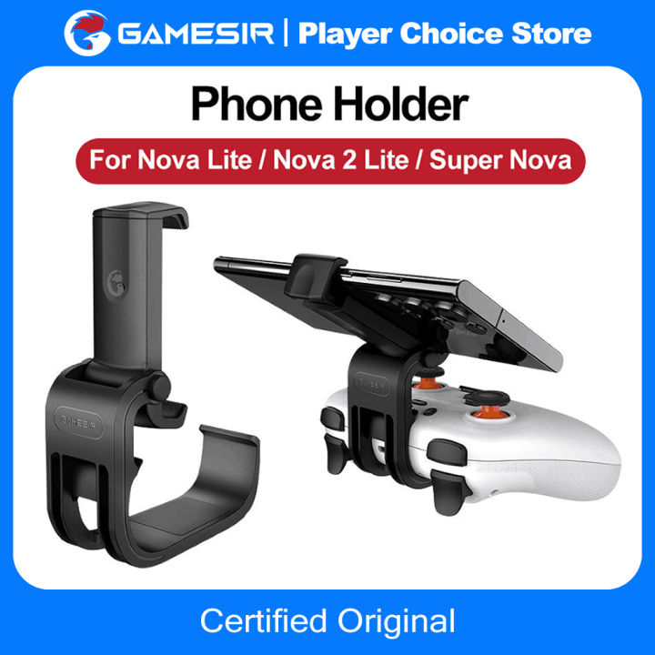 GameSir Nova Lite Phone Holder Nova 2 Lite Super Nova Controller Mobile Phone Clip Stand Handle Bracket Fit Width 75-102mm