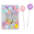 New Dressmaking Pins Embroidery Patchwork Tools Fixed Pin Button Pin Patchwork Pin For Sewing Positioning And DIY 50pcs/100pcs. 