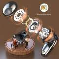 M35 Tws Wood Grain Bluetooth Earphone Led Display 9D Stereo Sound Music Headphone Wireless Earbuds Touch Control Sport Earphone With Mic - Bluetooth.