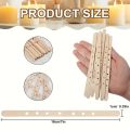 10/20/50pcs Wooden Candle Wick Holders Candles Mold Fixed Bracke Porous Wooden Holders Centering Device Bar for Candle Making.