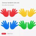 Hand Feet Toys Good Flexibility Anti-slip Entertainment Sensory Integration Training Hand Footprints Party Game Floor Games Toys. 