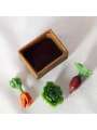 7 Miniature Gardening Tools, Outdoor Planting Scene Tools, Miniature Version of Vegetable and Fruit Planting Experience.