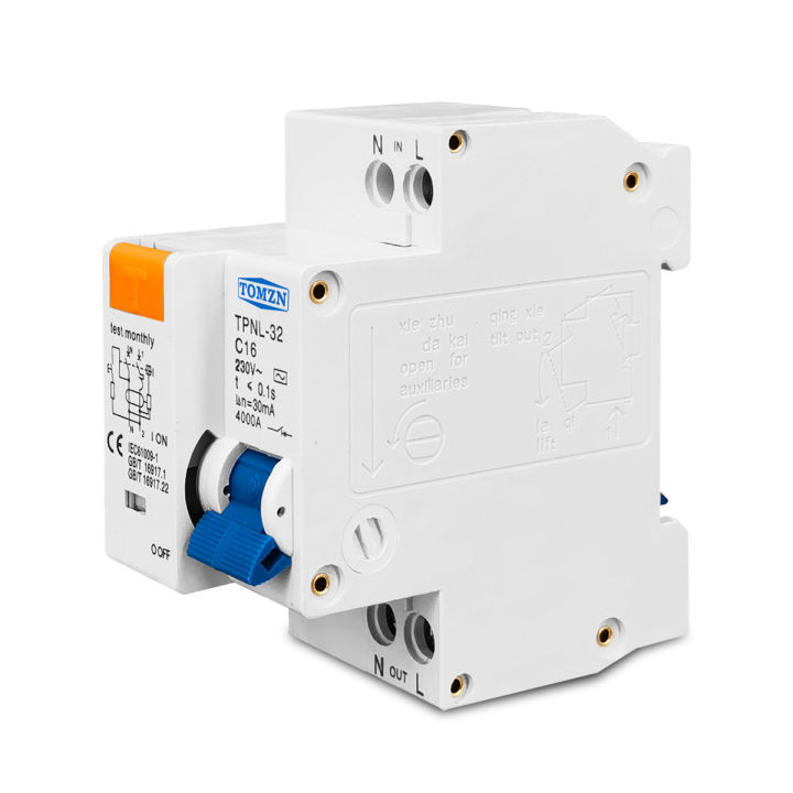TOMZN%20TPNL%20DPNL%20AC230V%201P+N%20Residual%20Current%20Circuit%20Breaker%20With%20Short-circuit%20Protection%20Overload%20Leakage%20Protection%20RCBO%20MCB%20-%20Image%203