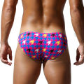 SEOBEAN Men's Print Briefs with Contoured Pouch Smooth Stretch Fabric Branded Waistband Fashion NEW Men's Underwear.