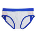Mens Boxer Swim Briefs Stylish  3D Contour Pouch Color Block Panel Design Elastic Waist Quick Dry Drawstring Swimwear. 