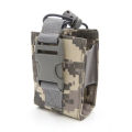 Hunting Walkie Talkie Holder Molle Radio Pouch Airsoft Interphone Storage Bag Small Outdoor Hiking Magazine Holder Mag Pouches. 