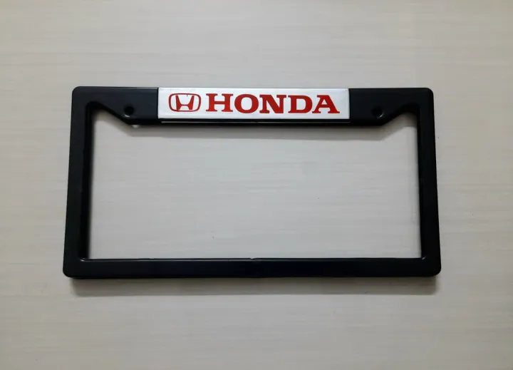 HONDA%20Premium%20Quality%20Car%20License%20Number%20Plate%20Frame%20-%20(2%20Pis-1%20Set)%20-%20Image%202