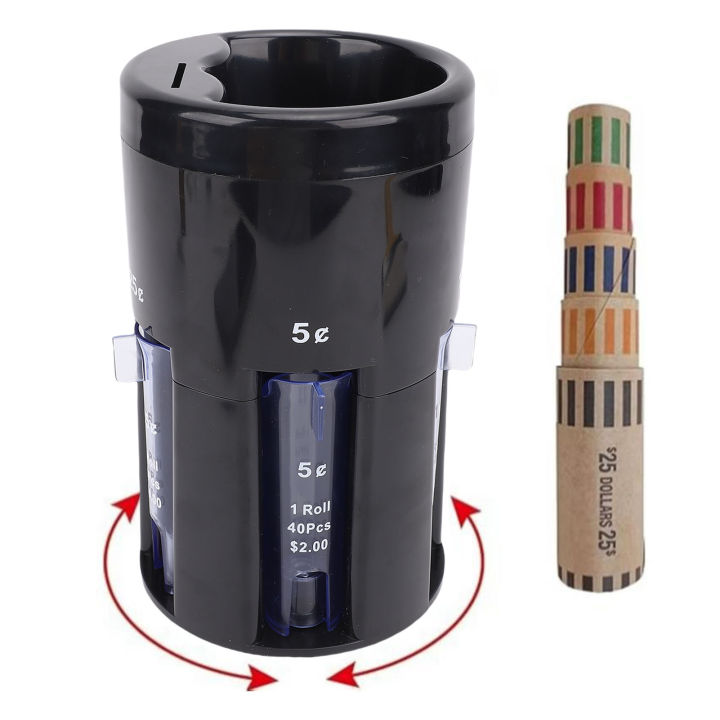 5 in 1 Automatic Coin Sorter Compact Space Saving Enhanced Efficiency ...