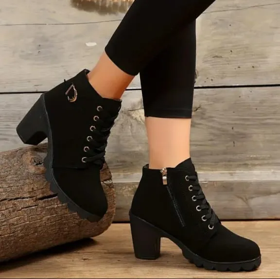 Women's%20Ankle%20Boots,%20Fashionable%20Versatile%20Chunky%20Heel%20Side%20Zipper%20Shortie,%20New%202025%20Seasonal%20Shoes%20for%20All%20Seasons%20Gift%20Idea%20Cute%20Travel%20Style%20Classic%20Elegant%20Comfort%20Breathability%20Lightweight%20Trendsetter%20Plus%20Size%20-%20Image%202