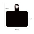 Transparent Matte Flexible Phone Lanyard Card Mobile Phone Universal Tether Tabs Hole Hanging Strap Patches Cord Clips Gasket.