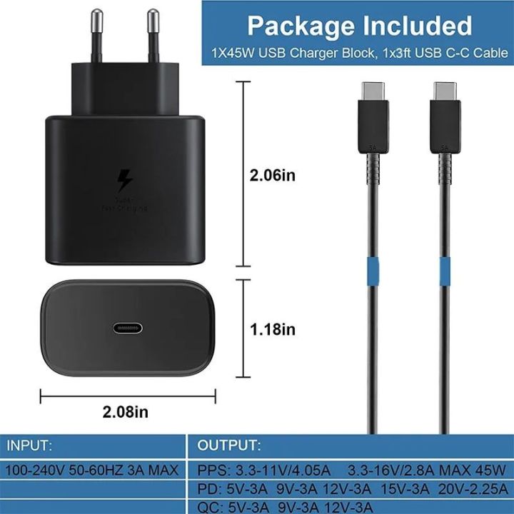 Original%20Samsung%2045W%20PD%20Super%20Fast%20Charger%20for%20Galaxy%20S22%20S21%20Note%2020%20USB-C%20Cable%20-%20Image%202