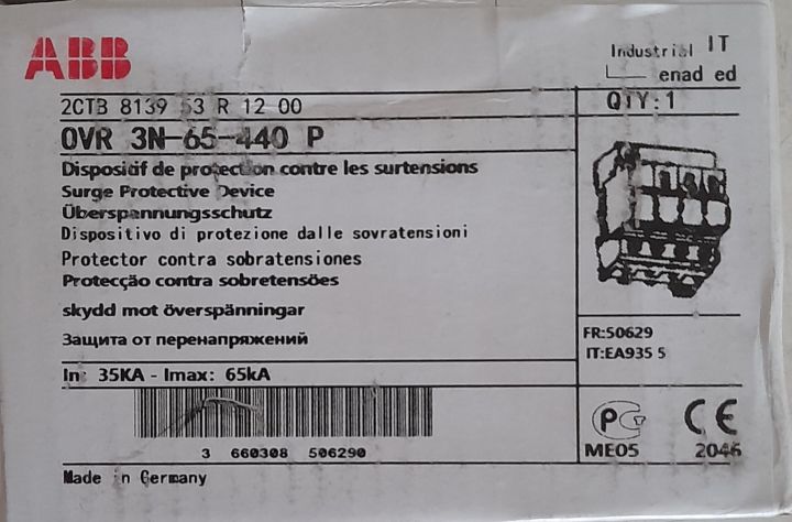 ABB%20surge%20protector%2065KA%204pole%20-%20Image%203
