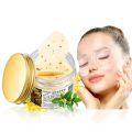 Pack of 2 Golden Osmanthus Eye Mask and Eye Roller. 