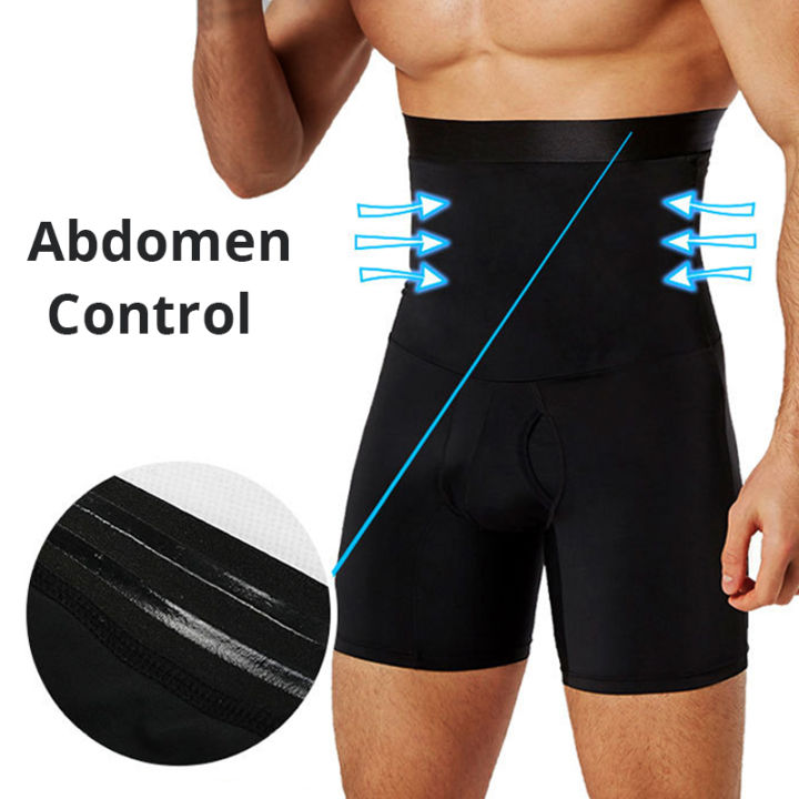 %E3%80%90100%25-original%E3%80%91%20Men%20Tummy%20Control%20Shorts%20Body%20Shaper%20Compression%20High%20Waist%20Trainer%20Belly%20Tummy%20Control%20Slimming%20Shapewear%20Boxer%20Underwear%20Fajas%20-%20Image%202