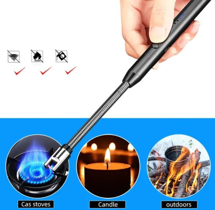 Rechargeable%20Electric%20USB%20Charging%20BBQ%20Lighter%20ARC%20BBQ%20Igniter%20Plused%20ARC%20Ignition%20Fire%20Starter%20Gas%20Stove%20Windproof%20Flamless%20360%20degree%20bendable%20soft%20tube%20-%20Image%203