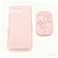 Switch Split Protective Shell Material Case Oled Protective Cover Split Type Tpu Frosted Transparent Soft Shell. 