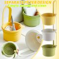 Self Cleaning Kitchen Sink Strainer Basket Press Automatic Dumping Waste Catcher Faucet Hanging Draining Basket Trash Filter. 
