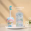 Kids Toothbrush - Ninja - 3D Cartoon Animal Baby Toothbrush for Children (1-7 Years) – Extra Soft Bristles – Cute Design – Food Grade & BPA Free Plastic – Toddler Toothbrush – Baby Brush – Soft Silicone Brush for Kids Teeth Baby Cartoon Brush.