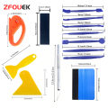 19Pcs/10Pcs Car Wrapping Vinyl Tool Kit Window Film Tint Tools Car Wrap Sticks Edge Trimming Squeegee Tinting Felt Edge Squeegee. 