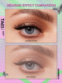 Veltrinay False Lashes Fluffy 3D Mink Eyelashes Cat Lashes Thick Soft Curly Winged End Eye Elongated Fake Lashes Makeup. 