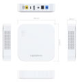 MARSRIVA KP4 10000mAh Smart Mini DC UPS for Router, Onu, Camera. 