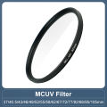 MC UV Filter Lens Protector 37mm 40.5mm 43mm 46mm 49mm 52mm 55mm 58mm 62mm 67mm 72mm 77 82 86 95 105 fuji sony canonUV Filter. 