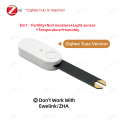 Zigbee Soil Moisture Tester Meter Tuya Smart Life Hygrometer Temperature Soil Fertility Sensor For Z2M Automation Irrigation. 
