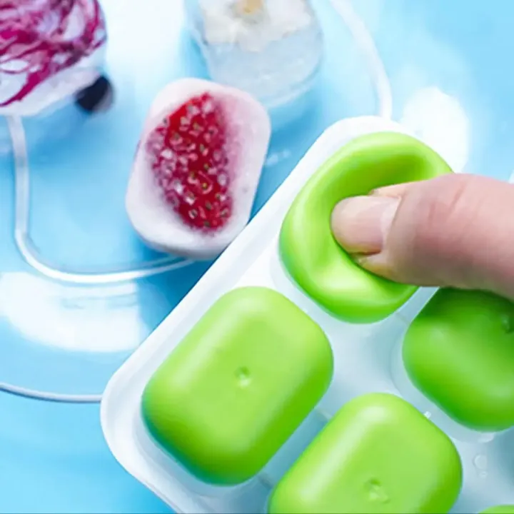1pc/2pcs-14-Grid%20Large%20Capacity%20Flexible%20Silicone%20Ice%20Cube%20Tray%20with%20Spill-Resistant%20Removable%20Lid,%20and%20Durable%20Plastic%20Material%20-%20Image%202
